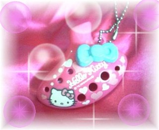 Hello Kitty ocarina