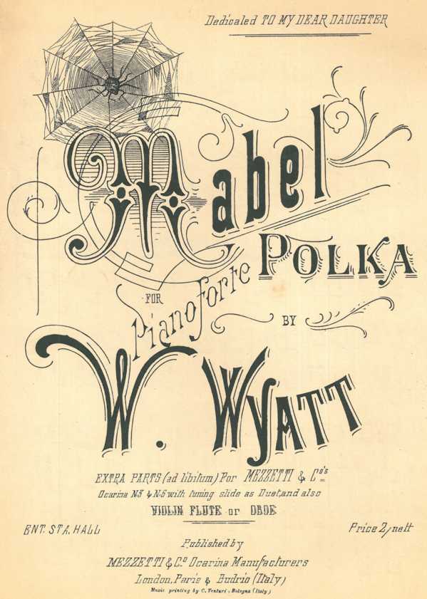 cover of Wyatt's Mabel Polka