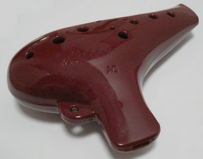 Noble plastic alto C ocarina