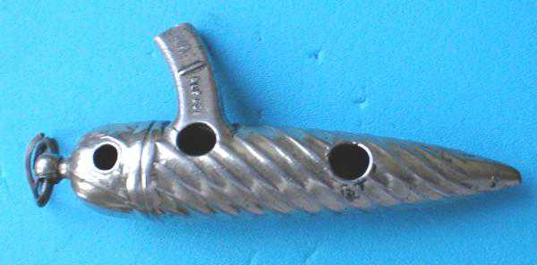 EBay fluted ocarina, bottom view