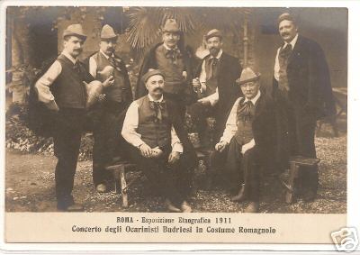 Budrio ocarina band, 1911