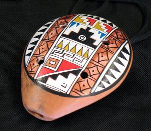 Peruvian "fair trade" ocarina